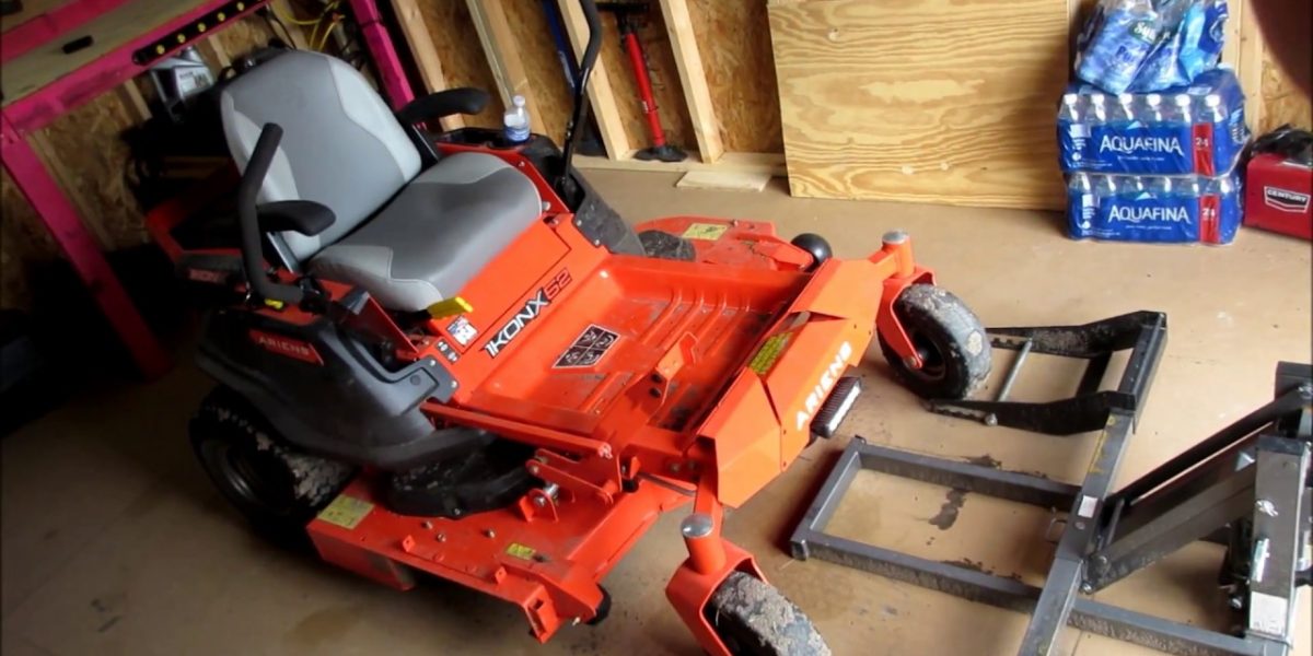 How to Change Blades on a Zero Turn Mower Organize With Sandy