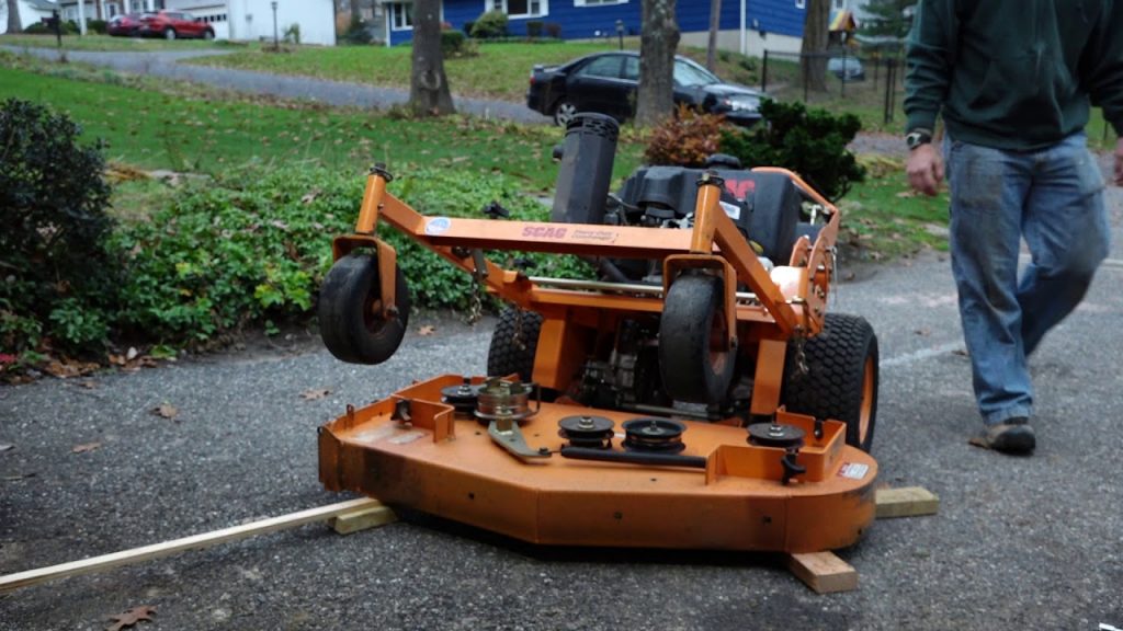 How to Change Blades on a Zero Turn Mower Organize With Sandy