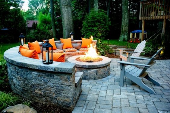 21 Excellent Outdoor Fire Pit Ideas for Your Backyard 2020