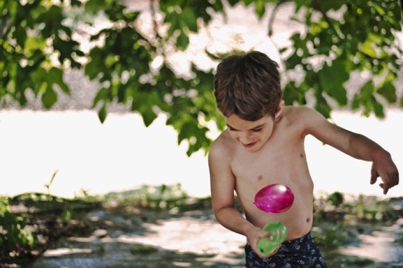 Water Balloon Race