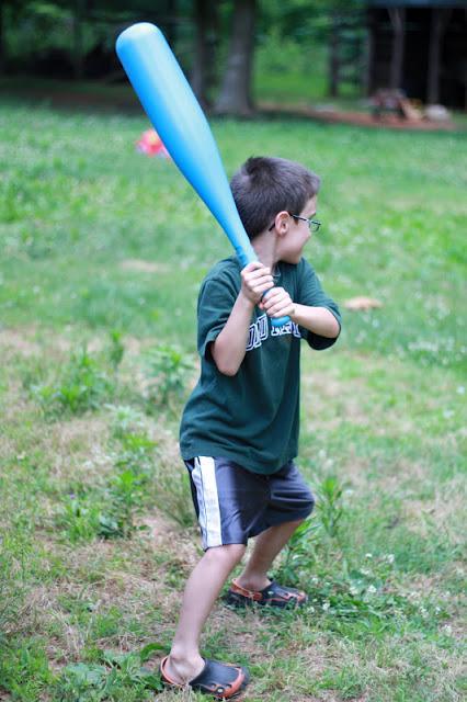 Water Balloon Baseball Game