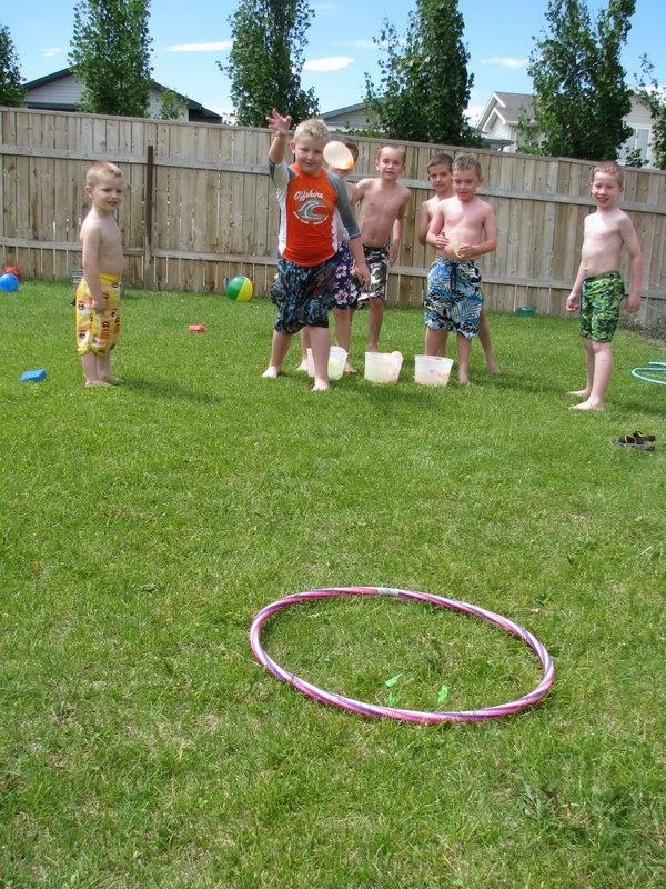 Water Balloon Target Toss Game