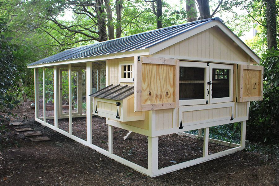 Simple Chicken House Design For Backyard Farming