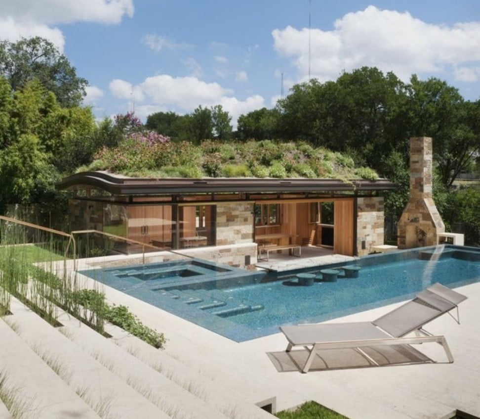 Green Roof Pool House