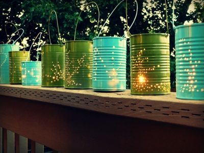 How to Make Tin Can Solar Lights