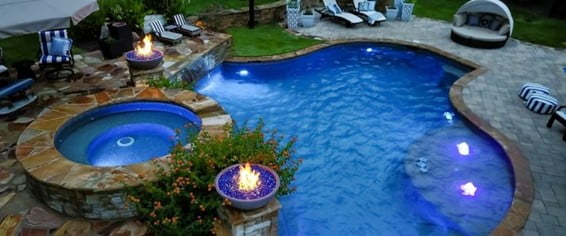 Backyard Inground Pool Ideas, Backyard Designs With Inground Pools