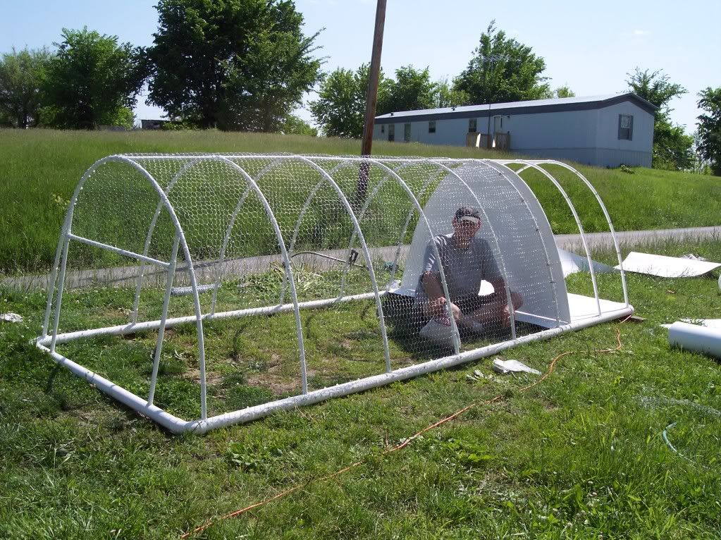 PVC Chicken Coop