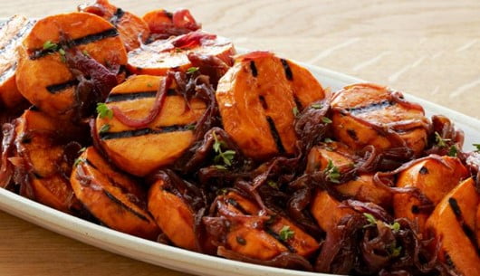 Caramelized Onions Sweet Potato Salad