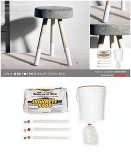 Concrete Stool