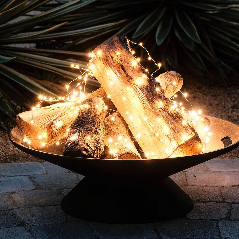 Create a faux fire