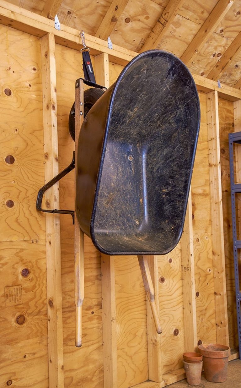 Wheelbarrow Storage Ideas How to Get Organized Organize With Sandy