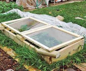 Light-weight lid Cold Frame