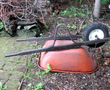 Natural Solutions for Wheelbarrow Storge