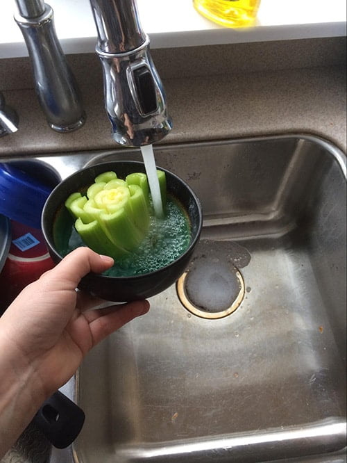 Filling Celery