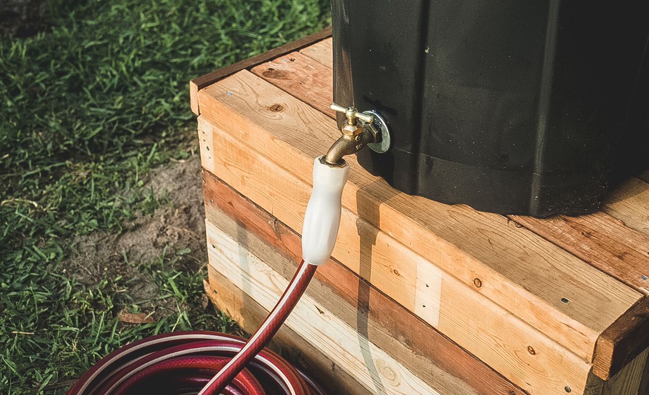 Easy DIY Rain Barrel at Home A Step by Step Guide Organize With Sandy