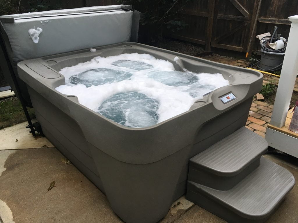 Rotationally Molded Hot Tub