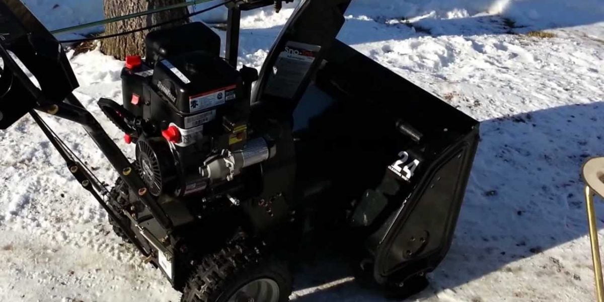 Sno Tek SnowBlower Review Should You Buy It? Organize With Sandy