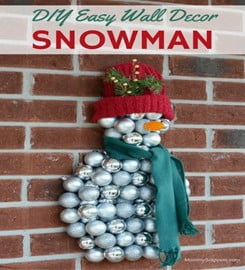 Snowman Wall Hanging