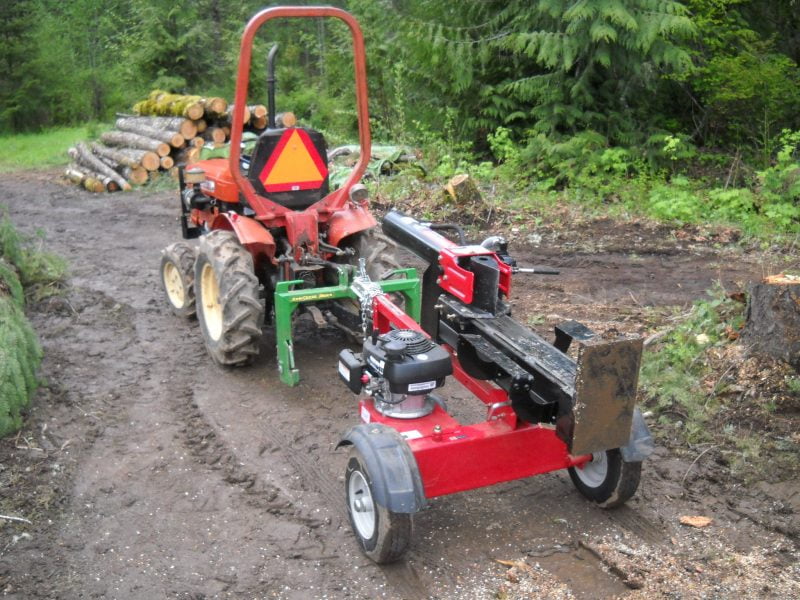 Troy Bilt 27 Ton Log Splitter Review - Organize With Sandy