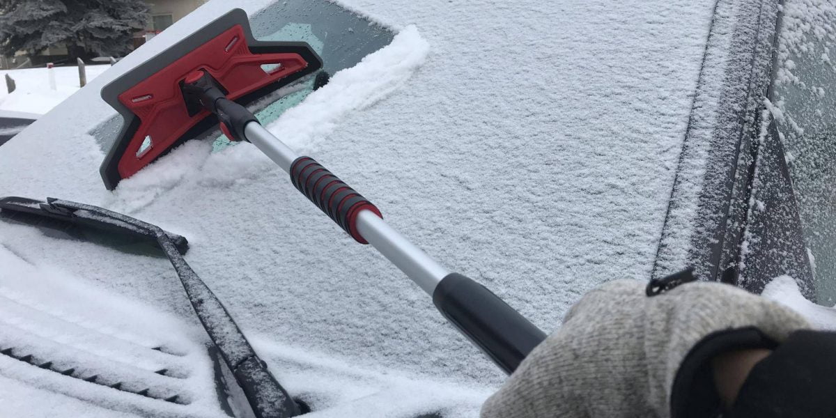 True Temper 36inch ScratchFree Snow Brush Review Organize With Sandy