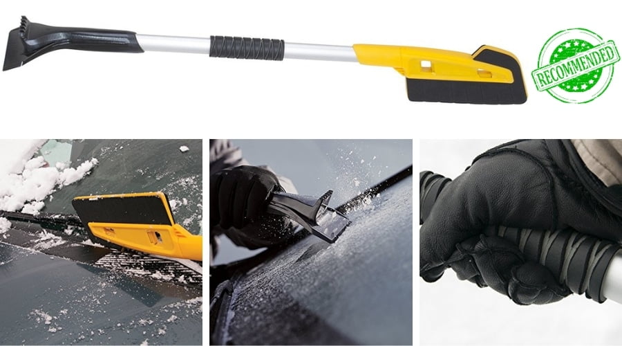 True Temper 36-inch Scratch-Free Snow Brush