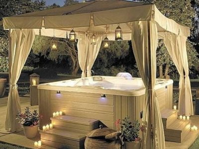 12 Mesmerizing and Attractive Hot Tub Enclosure Ideas