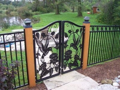 15 Amazing Fence Gate Ideas