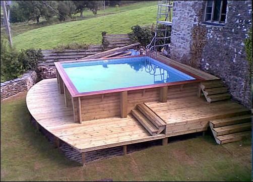 Bed like Pool for Patios