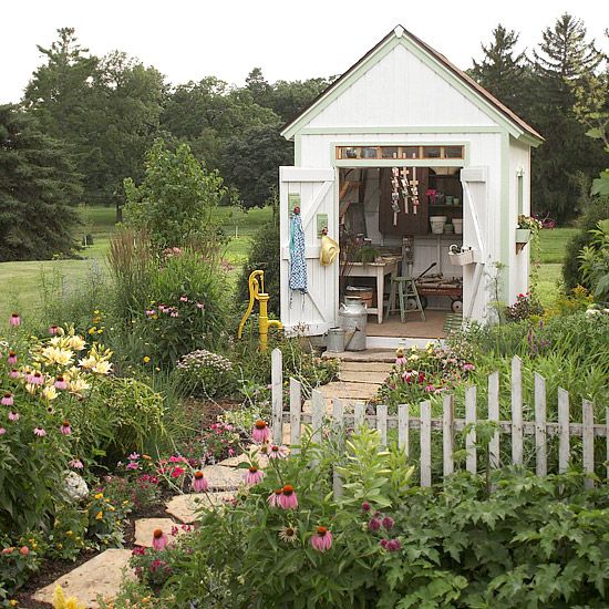 Cottage Style Garden Shed