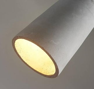 DIY Concrete Lamps