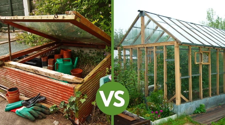 Difference Between a Greenhouse and Cold Frame