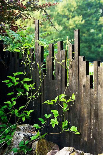 Fence Gate Made from Recycled Lumber