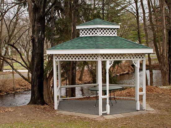 Gazebo at the Bank of River 