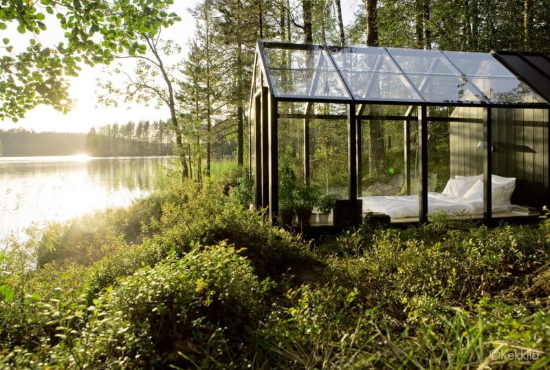 Glass garden Shed