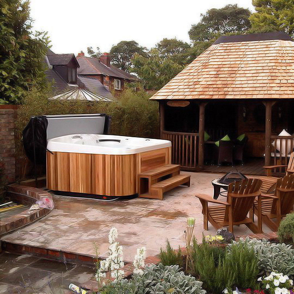 How Much Does a Hot Tub Weigh? Things You Should Know - Organize With Sandy