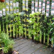 How to Make a Bottle Tower Garden?