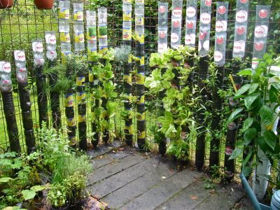 How to Make a Bottle Tower Garden?