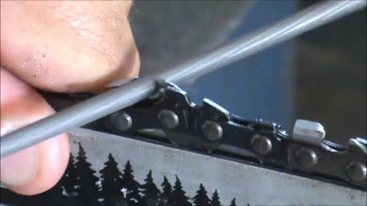 How to Sharpen A Chainsaw