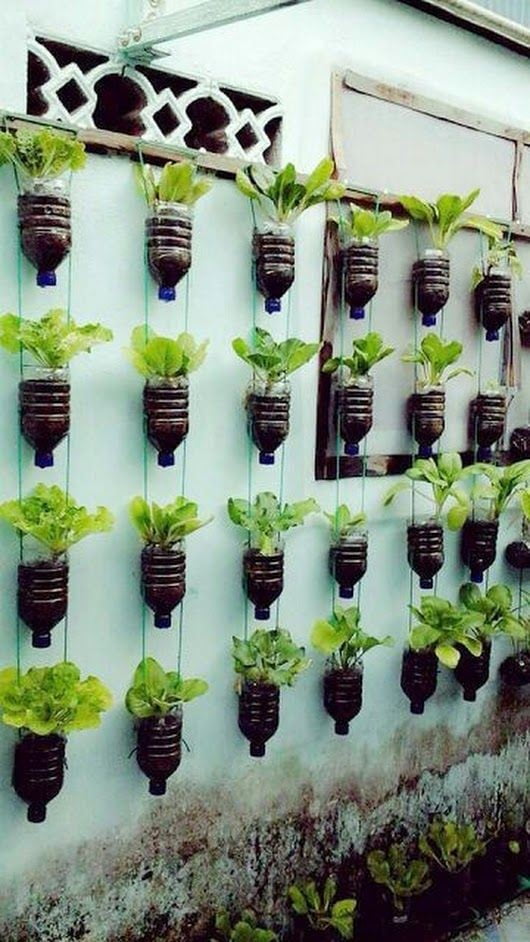 Recycled Vertical Planter