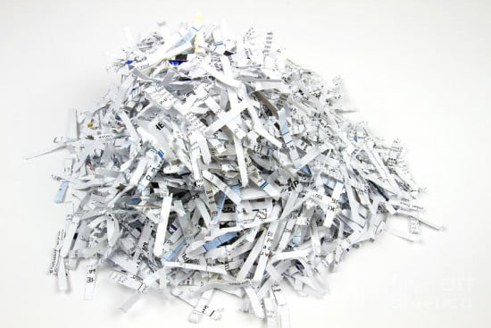 Shredded Recycled Paper