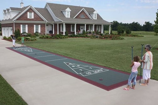 Shuffleboard Court