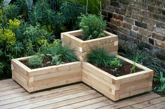 Timber Planters