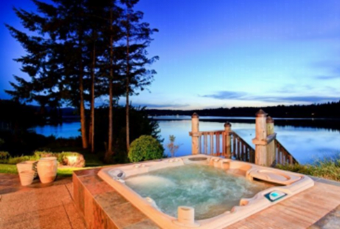 Waterview bathtub