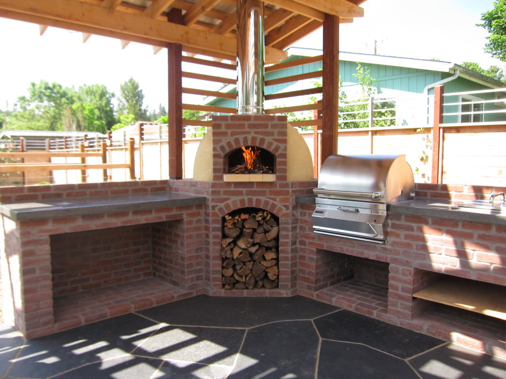 Wood-Fired Backyard Kitchen