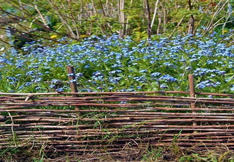 Woven Wood Edging