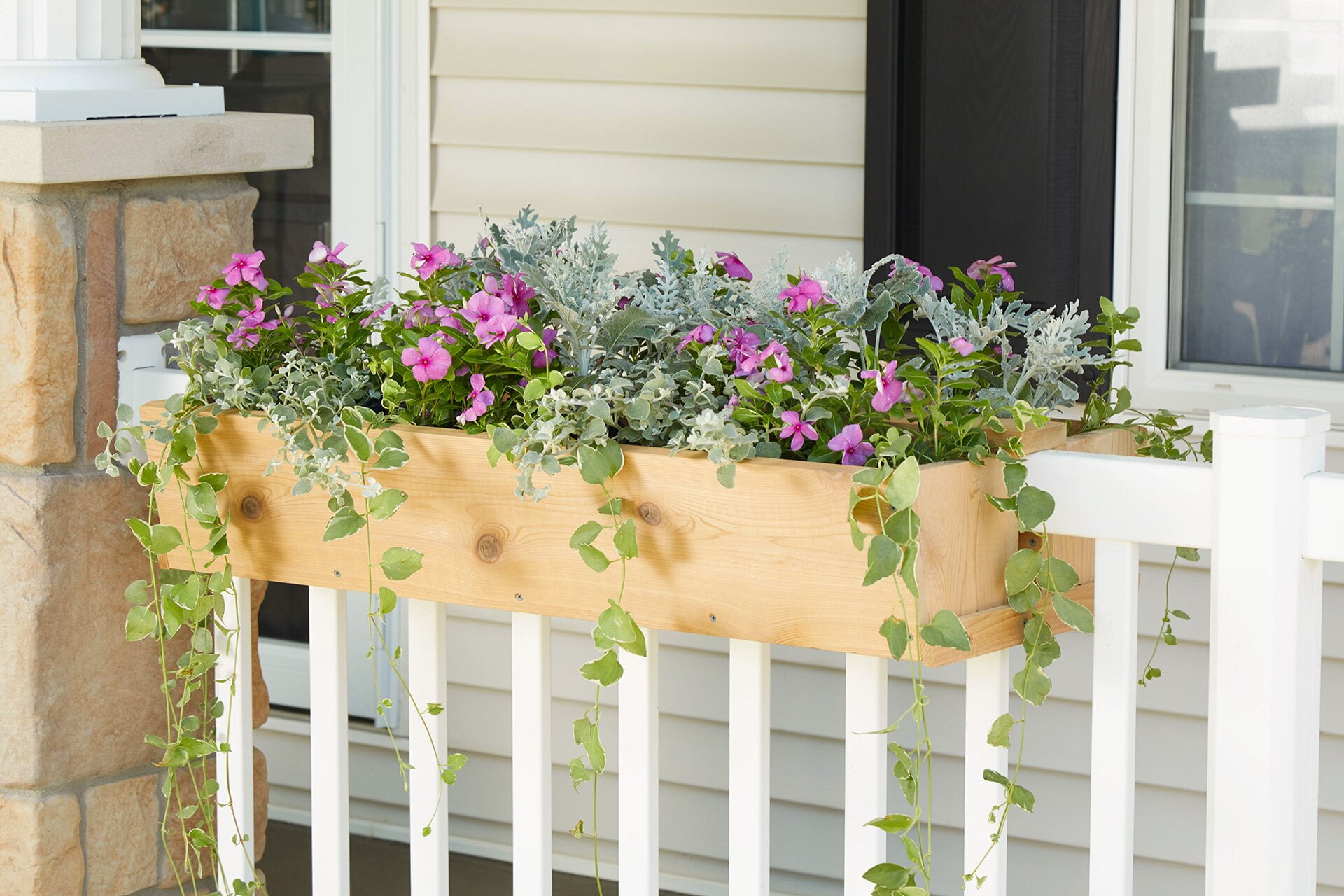 15 Gorgeous and DIY Fence Planter Box Ideas - Organize With Sandy