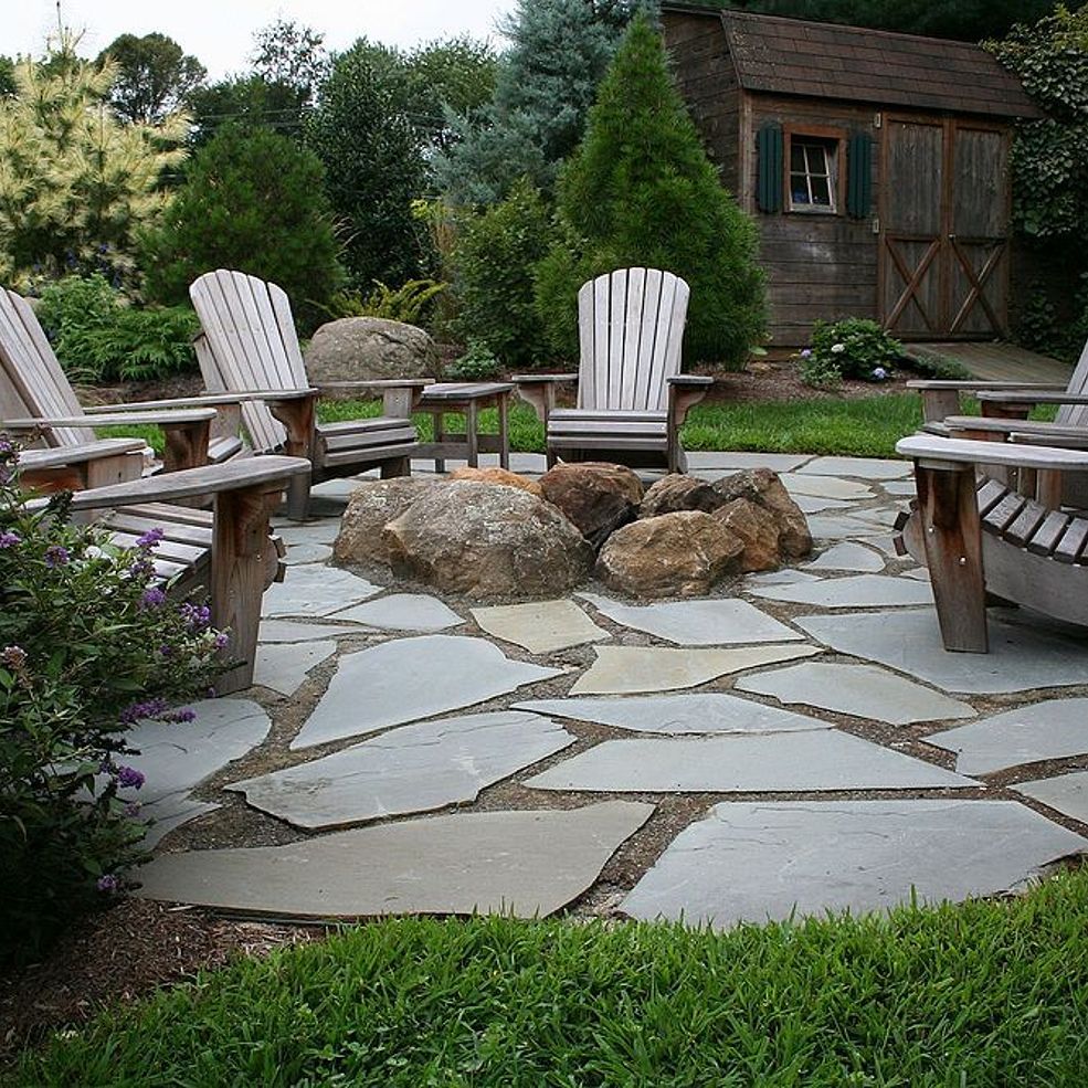 14 Amazing Flagstone Patio Design ideas Organize With Sandy