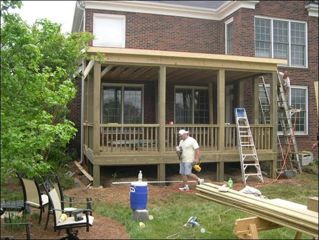 Build An Enclosed Roof Over Patio, How Much Does It Cost To Build Covered Patio