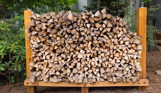 A Rick of Firewood