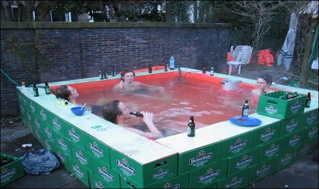 Beer Crates Pool